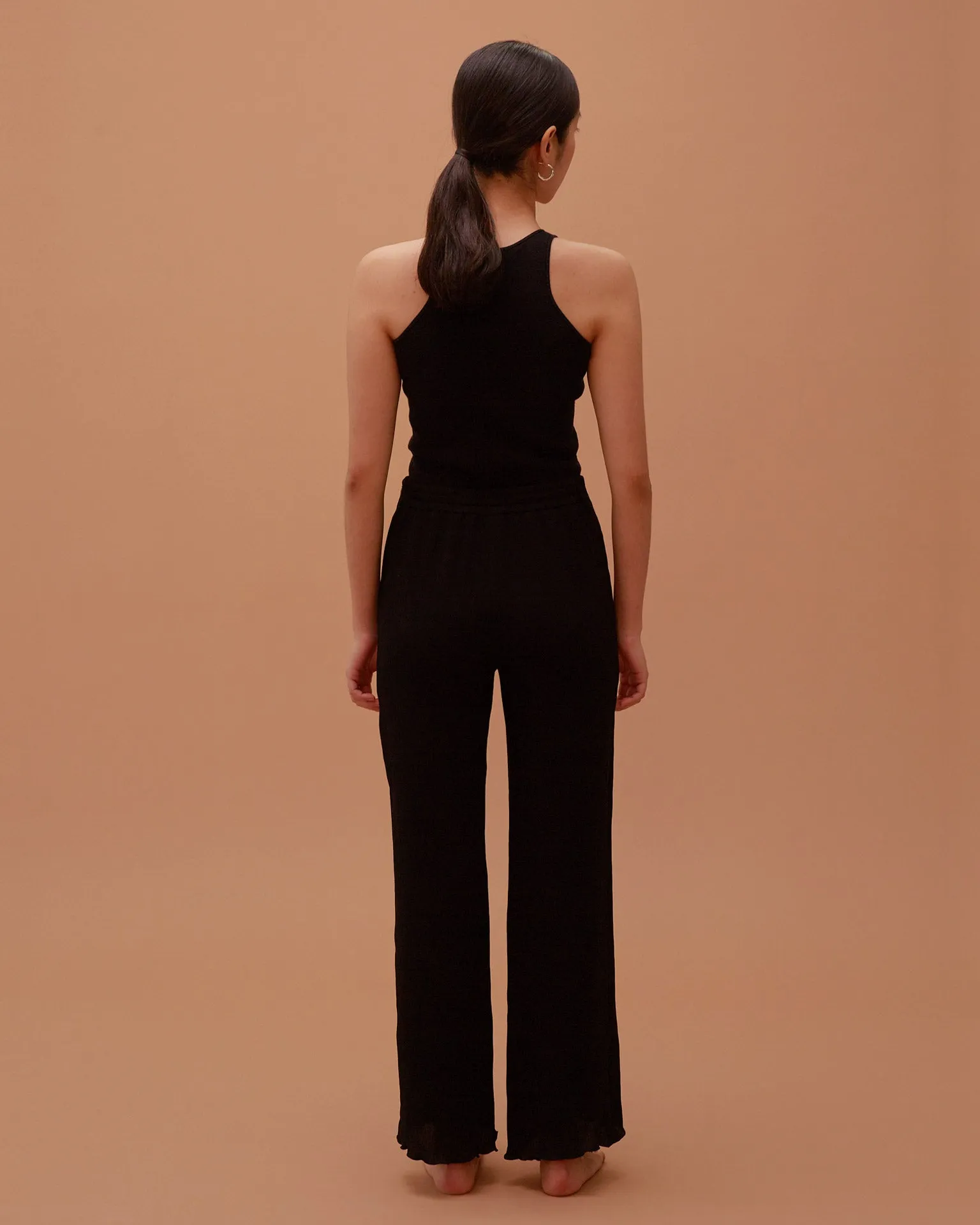 Accordion Pants / Black