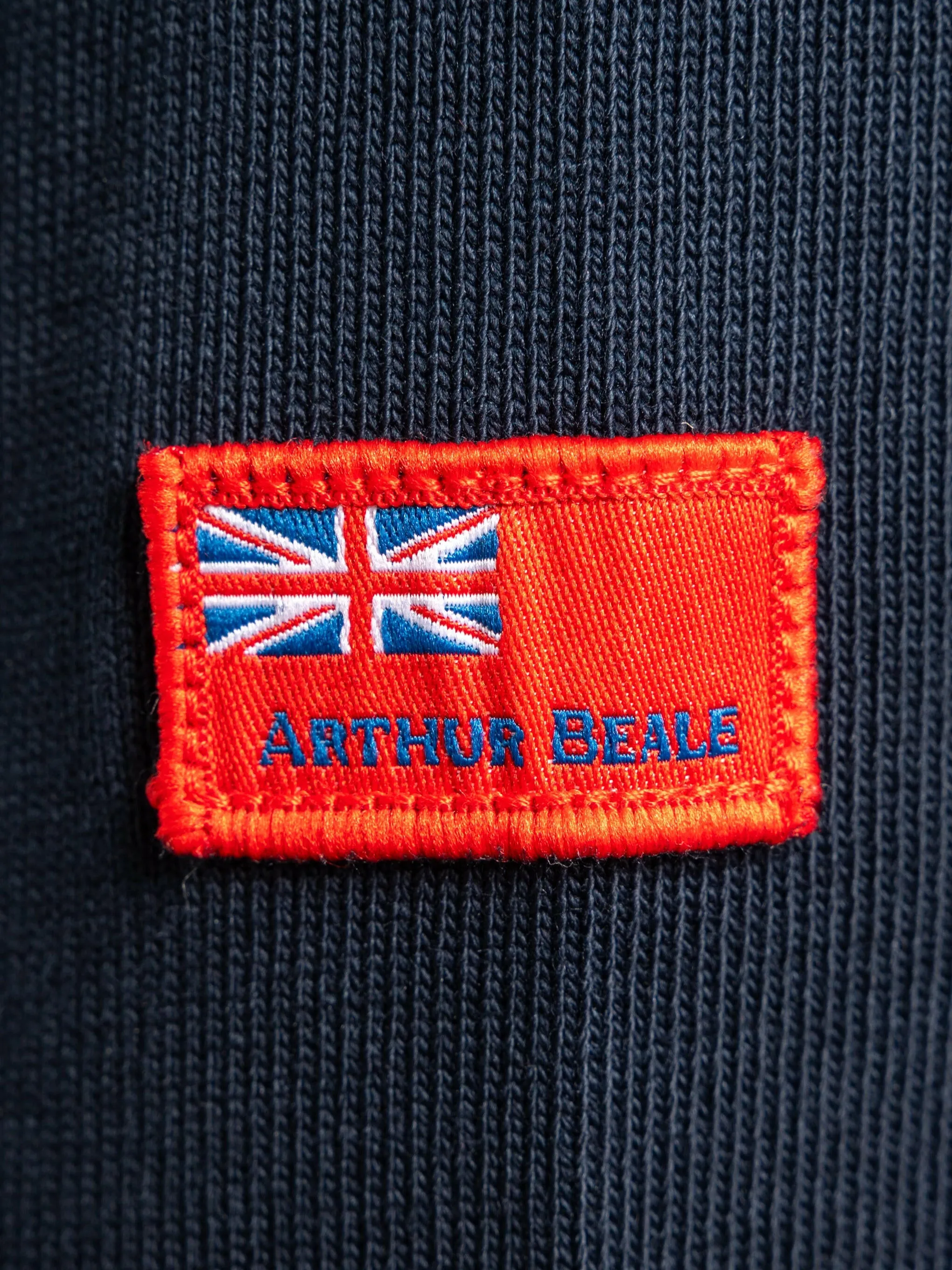 Arthur Beale Retro Navy Rugby Shirt