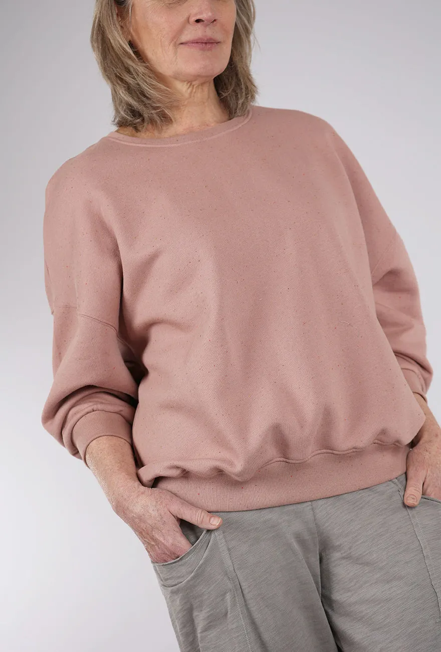 Chebbi Oversized Sweatshirt, Blush Tint