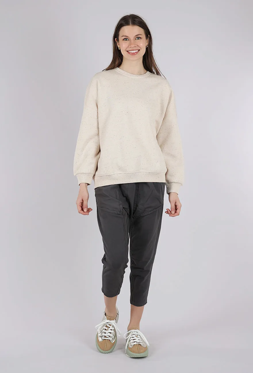 Chebbi Oversized Sweatshirt, Sandstone