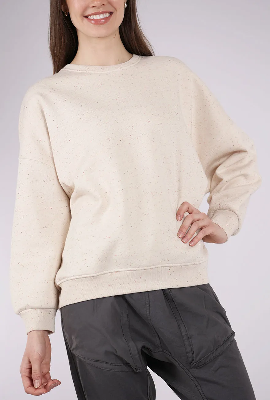 Chebbi Oversized Sweatshirt, Sandstone