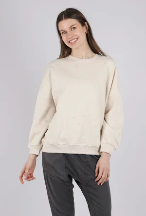 Chebbi Oversized Sweatshirt, Sandstone