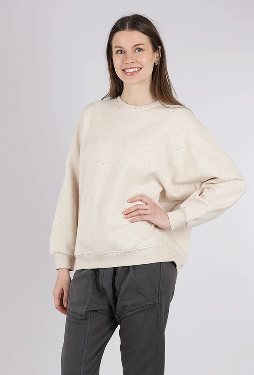 Chebbi Oversized Sweatshirt, Sandstone
