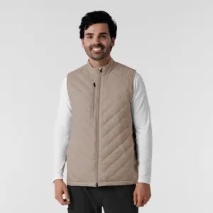 Men's Quilted Scrub Vest - Haze