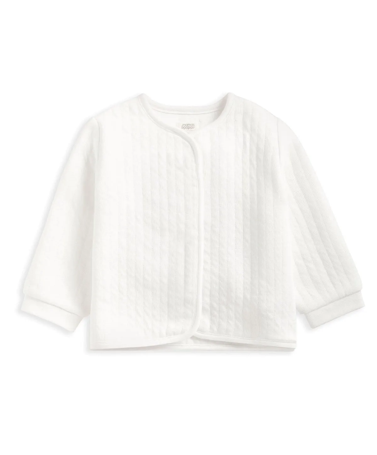 Quilted Jacket, Bodysuit & Leggings White